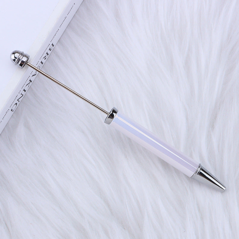 Wholesale Beadable Pens Diy UV Electroplating Seven Color Ballpoint Pen